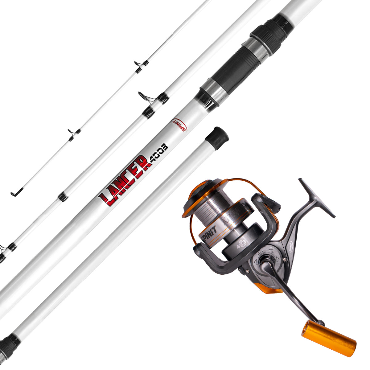 Caña Surfcasting Spinit Lancer 4 Mts 3 Tramos Frontal