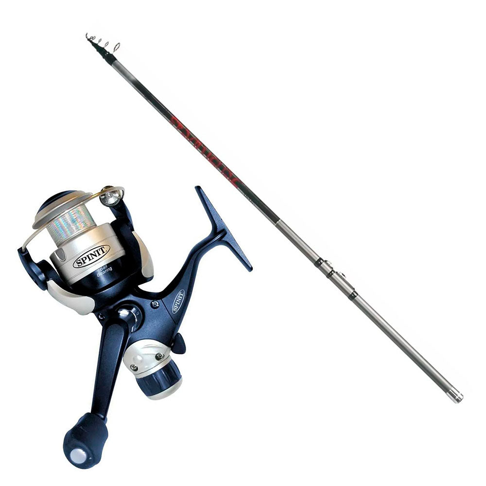 Combo Caña SENSITIVE 4.20m 4T + Reel frontal BLUE STONE 30 – Spinit
