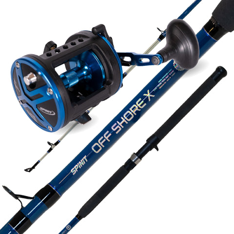 Combo Pesca Caña OFF SHORE X 2101 + Reel OFF SHORE X 4.4 LH